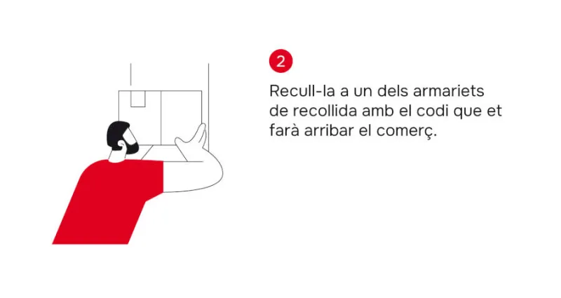 Pas 2 del servei d'armaris de recollida